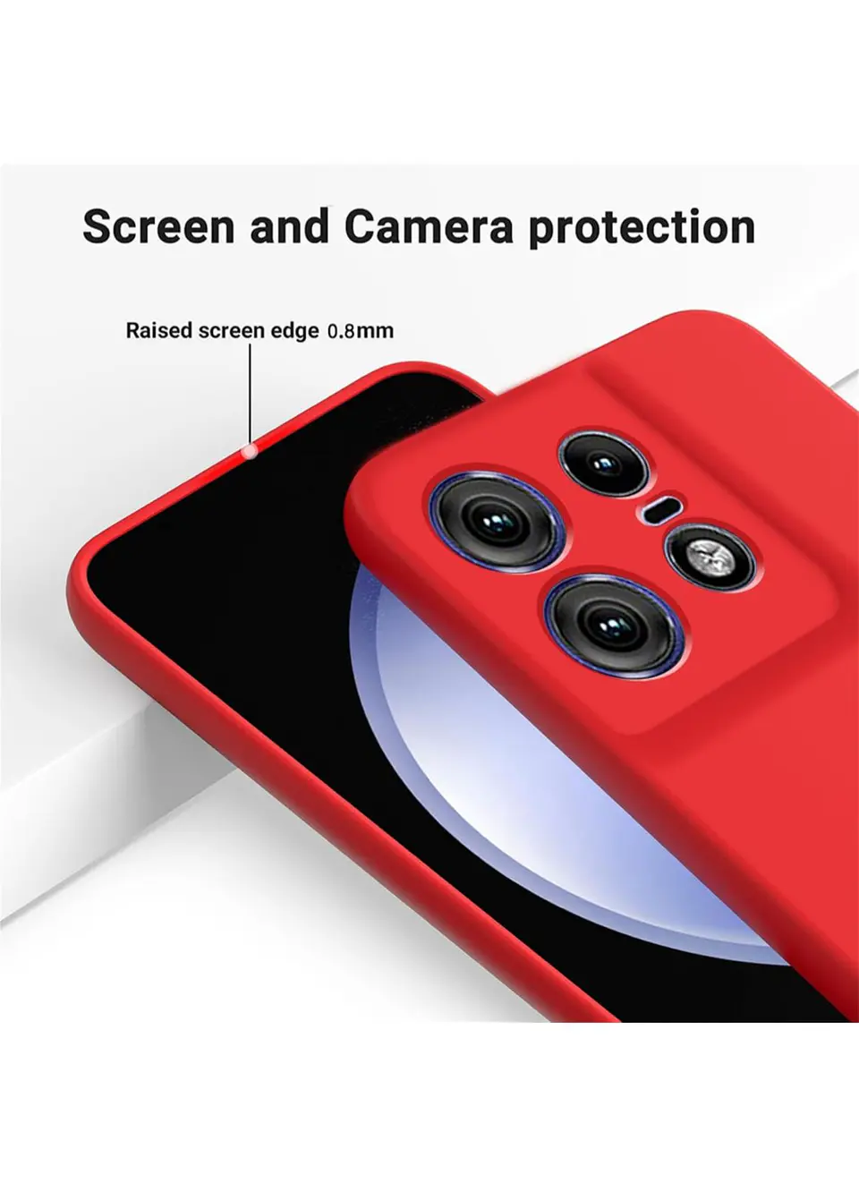 Carcasas Silicona Color Para Motorola Edge 50 Pro  13