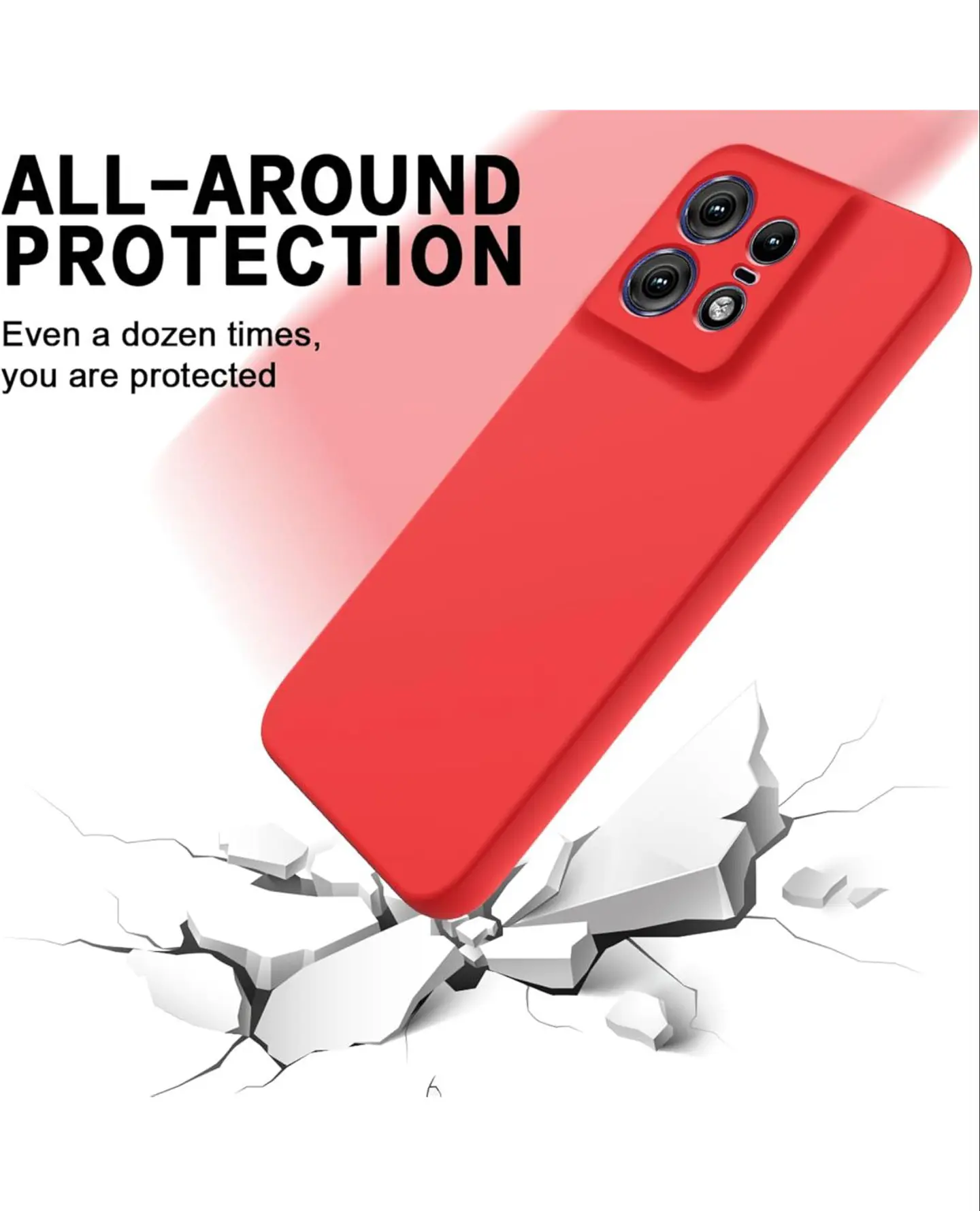 Carcasas Silicona Color Para Motorola Edge 50 Pro  17