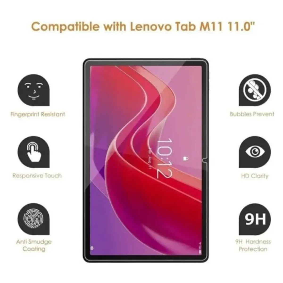 Supershieldz Protector De Pantalla Diseñado Para Tableta Lenovo Tab P11 Pro De 11.5 Pulgadas (modelo TB-J706F), Vidrio Templado, Antiarañazos, Sin Burbujas