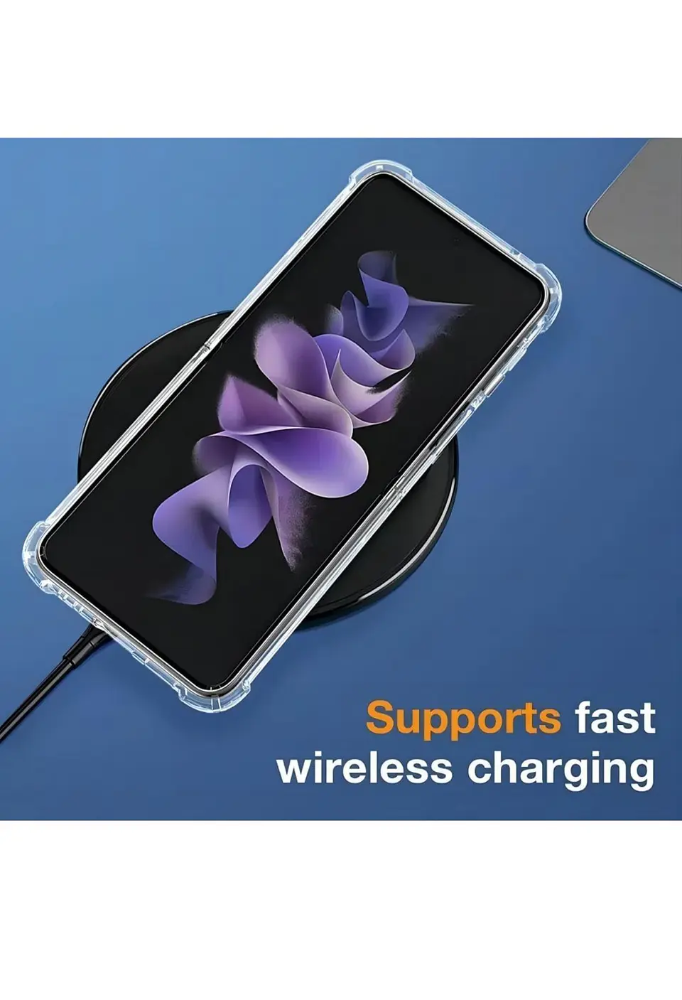Carcasa Transparente Reforzado Para Samsung Galaxy Z Flip 6 7