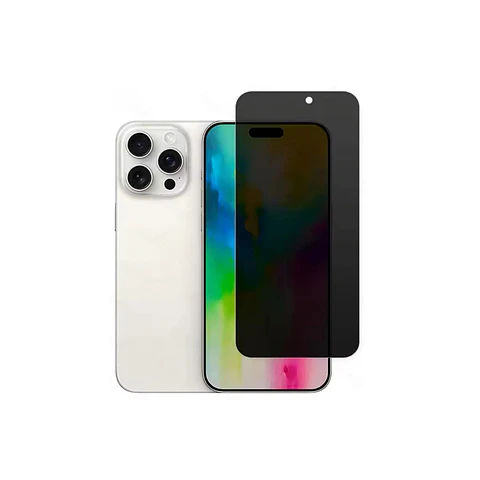 Lamina Mica De Vidrio Antiespía Para iPhone 16 Pro