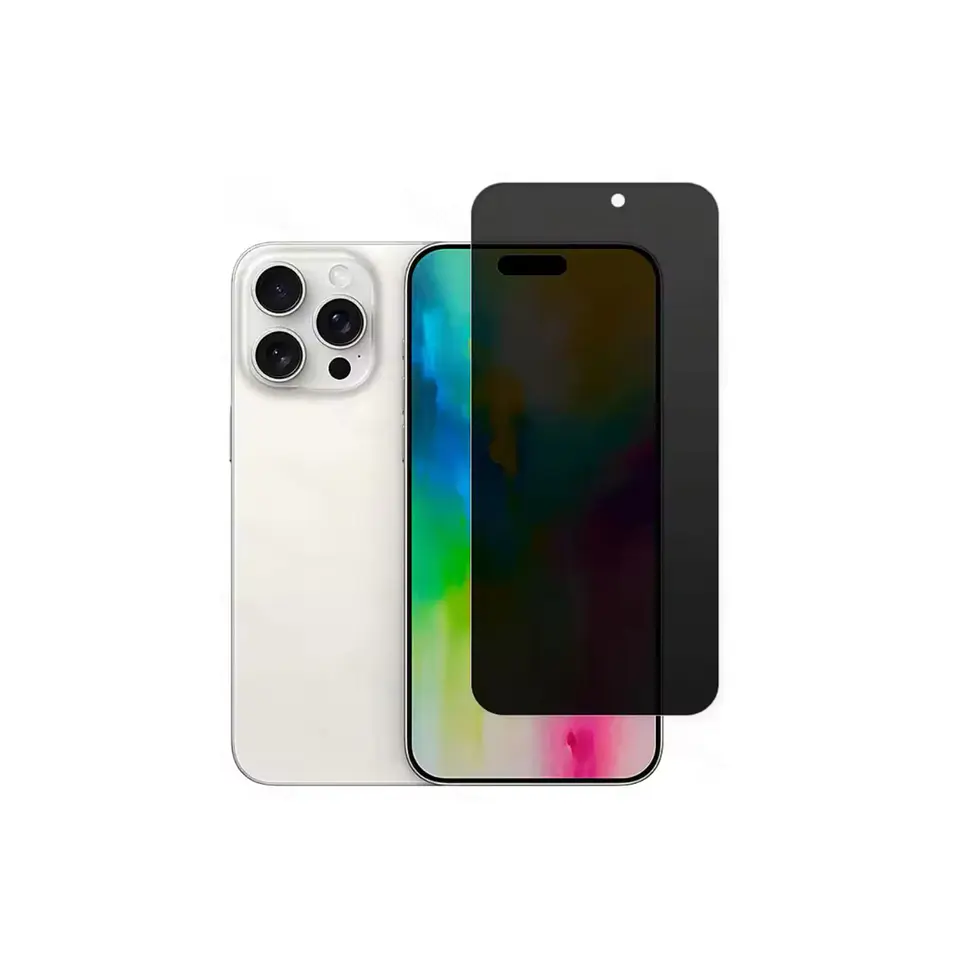 Lamina Mica De Vidrio Antiespía Para iPhone 16 Pro 1