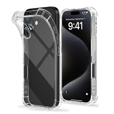 carcasa Transparente Para iPhone 16 Plus