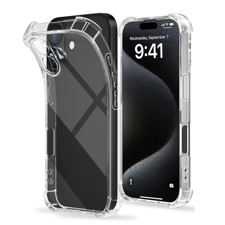 carcasa Transparente Para iPhone 16 Plus 1