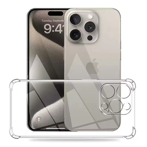 Carcasa Transparente Para iPhone 16 Pro 
