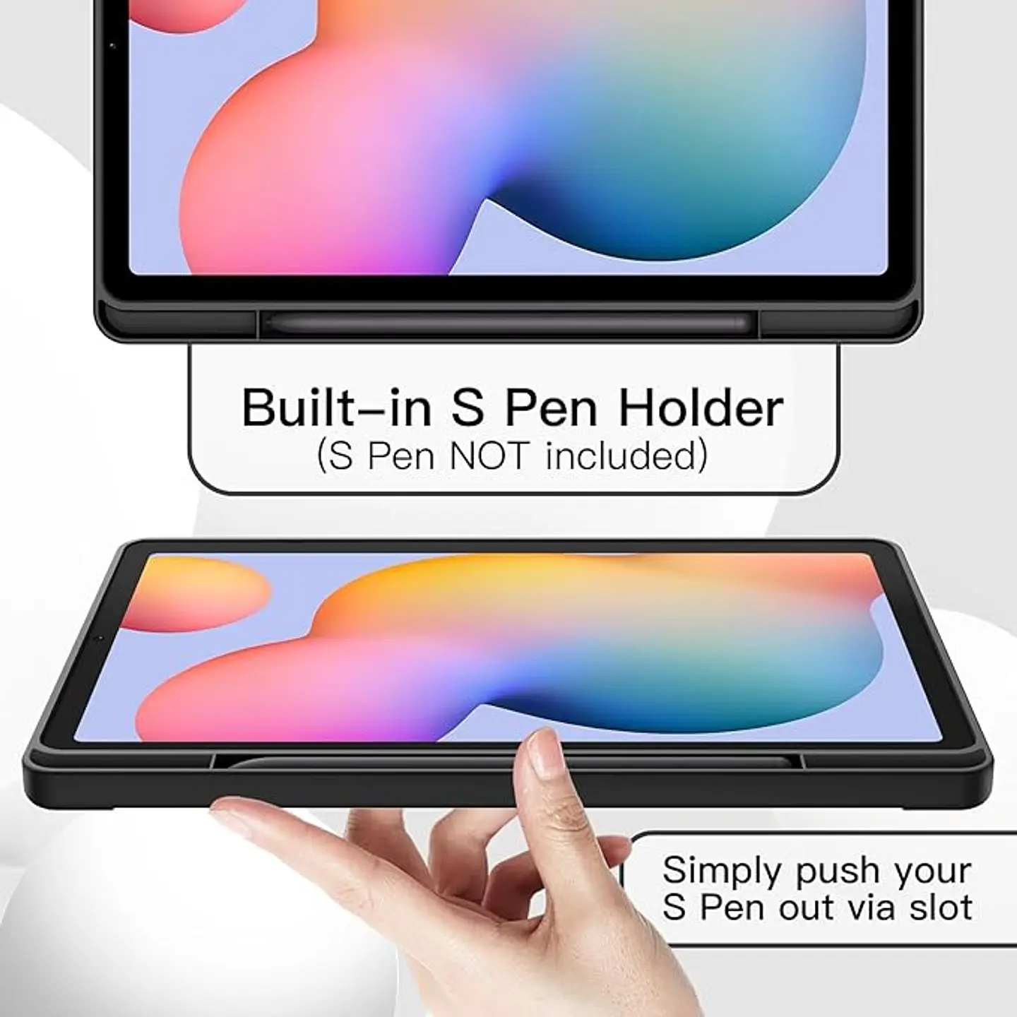 Funda Smart Cover Para Tablet Samsung S6 Lite 10.4