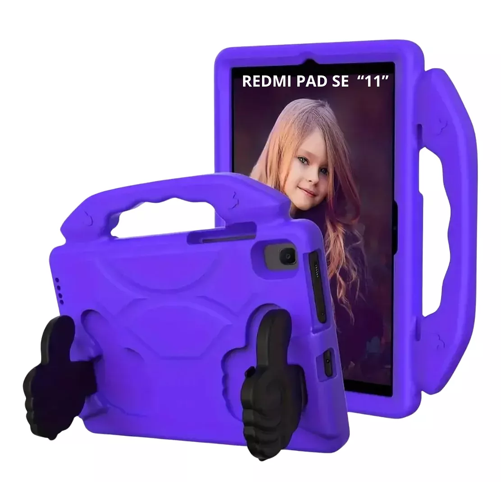 Carcasa Infantil Anti Golpe Goma Eva Para Xiaomi Redmi Pad Se 11"