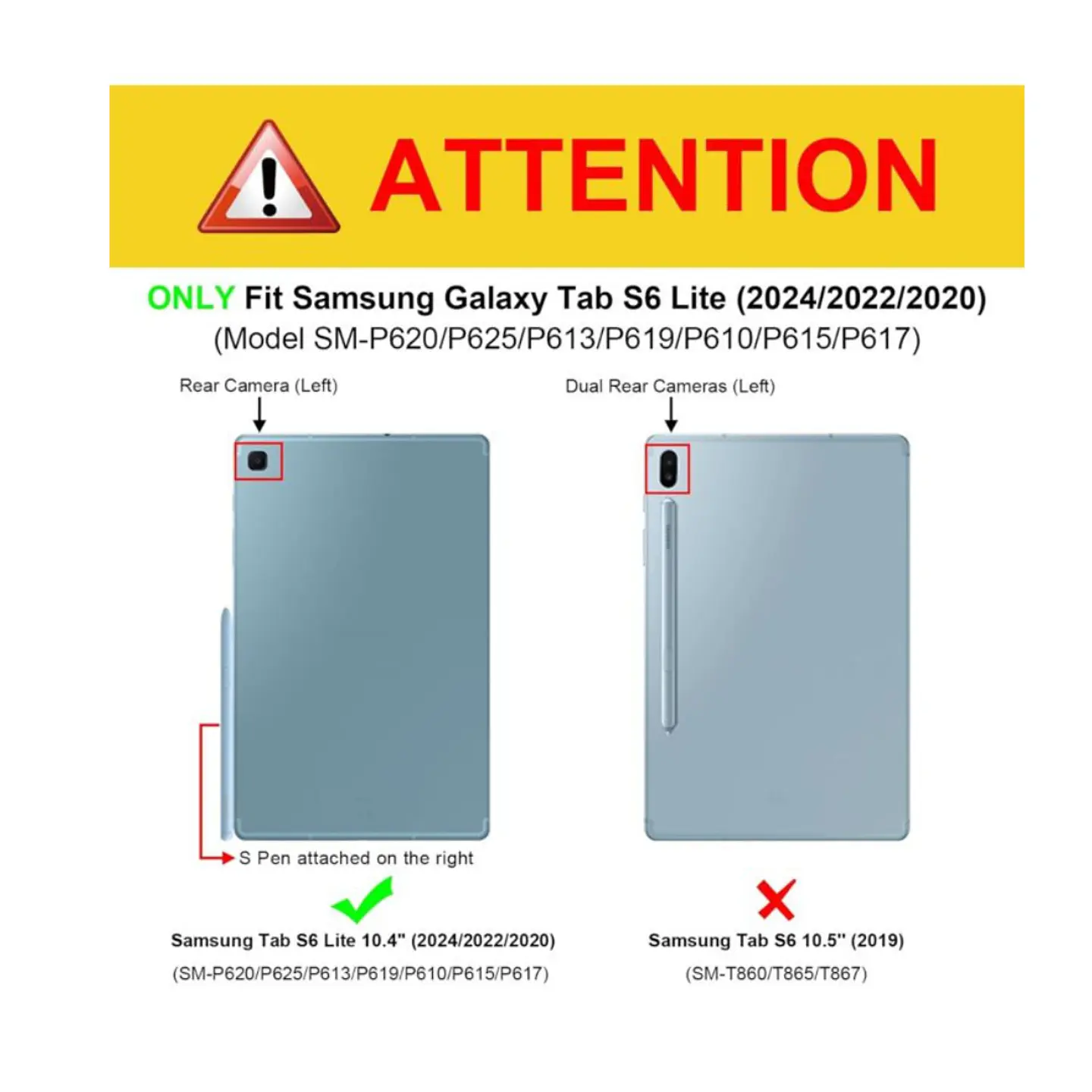 Lámina de Vidrio Para Samsung S6 Lite 10.4