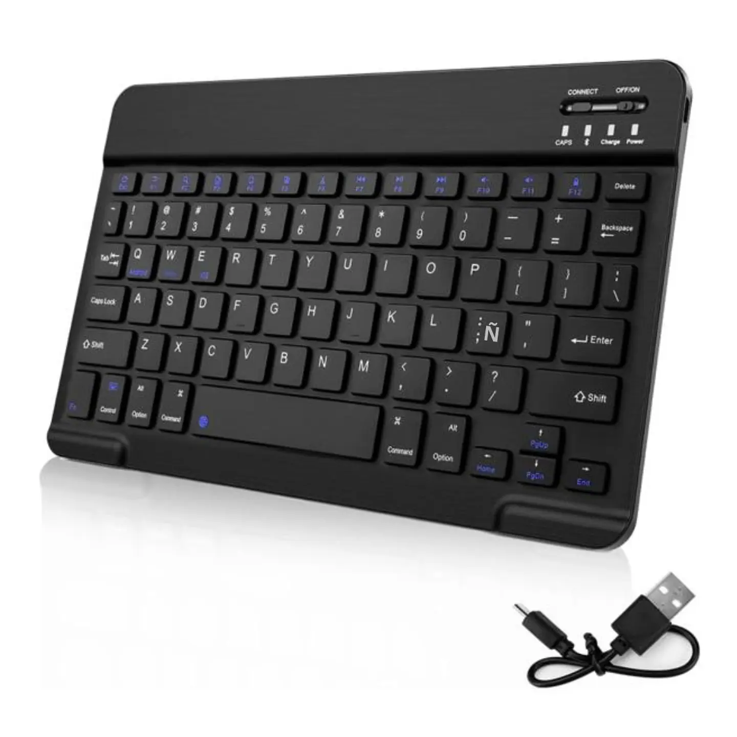 Teclado Bluetooth Inalámbrico 11 pulgadas Español Para iPad/Tablet/iPhone 1