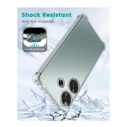 Carcasa Transparente Reforzado Para Xiaomi Redmi 13 4G