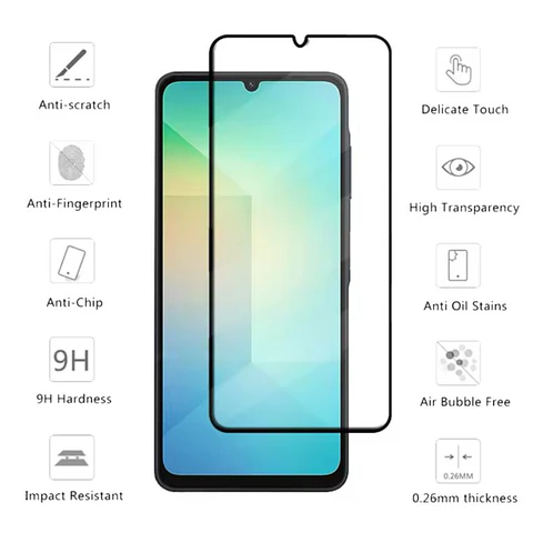 Lamina Vidrio Templado Completa Para Samsung Galaxy A06