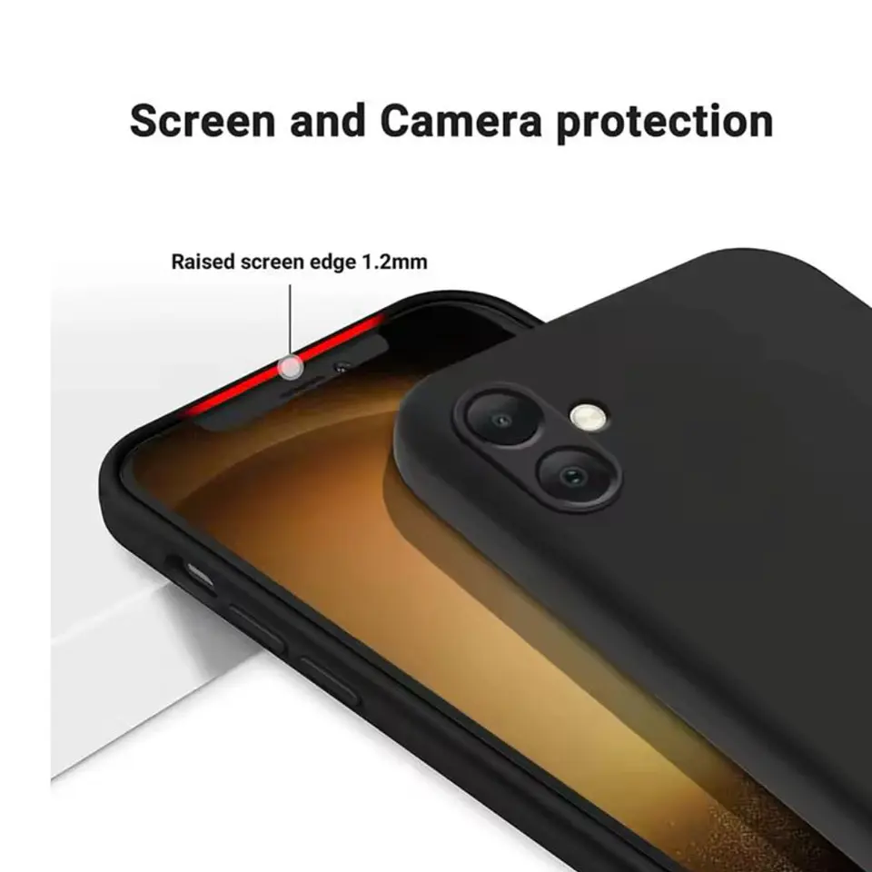 Carcasa Silicona Unicolor Para Samsung Galaxy A06 4