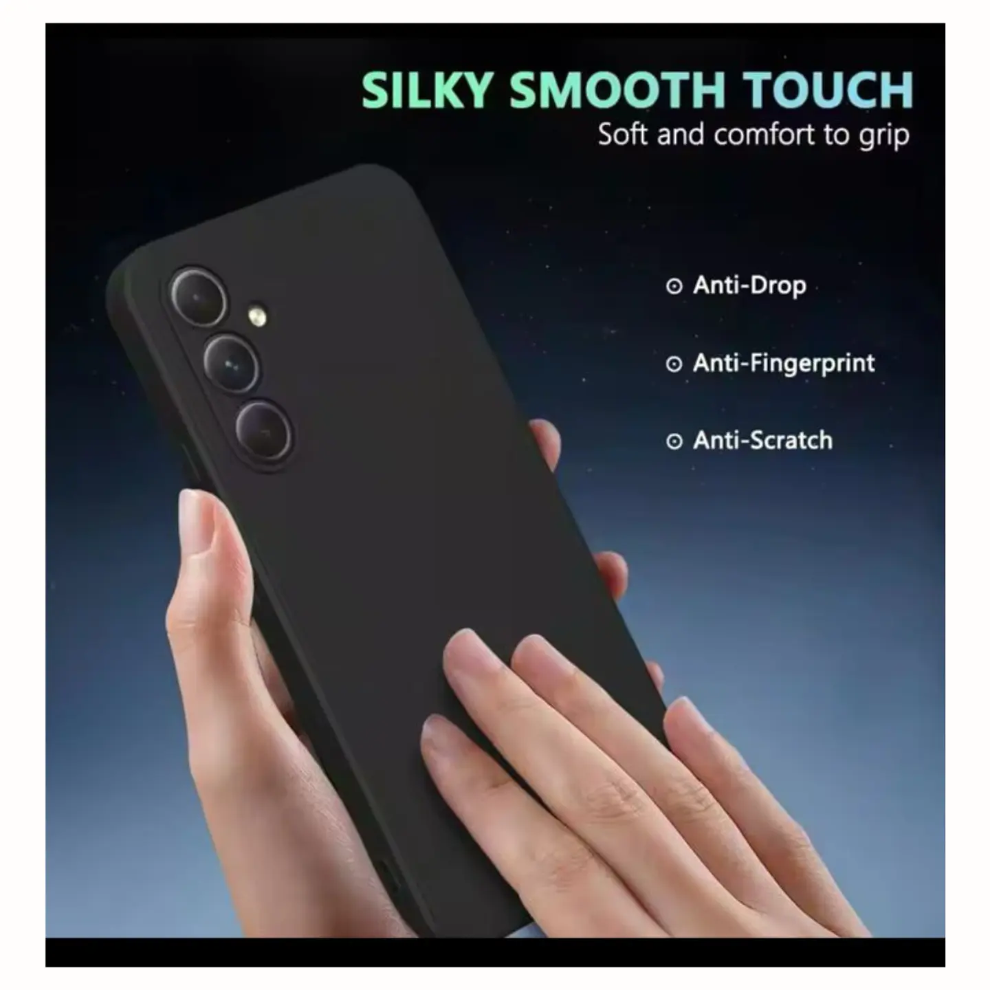Carcasa Silicona Unicolor Para Samsung Galaxy A16  3