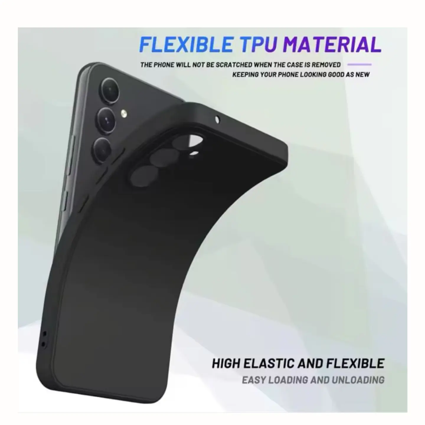 Carcasa Silicona Unicolor Para Samsung Galaxy A16  5