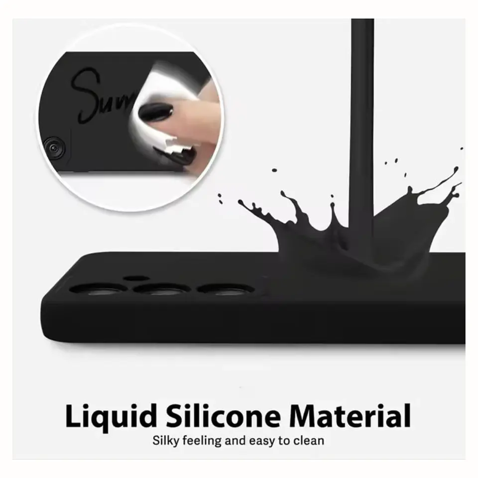 Carcasa Silicona Unicolor Para Samsung Galaxy A16  7