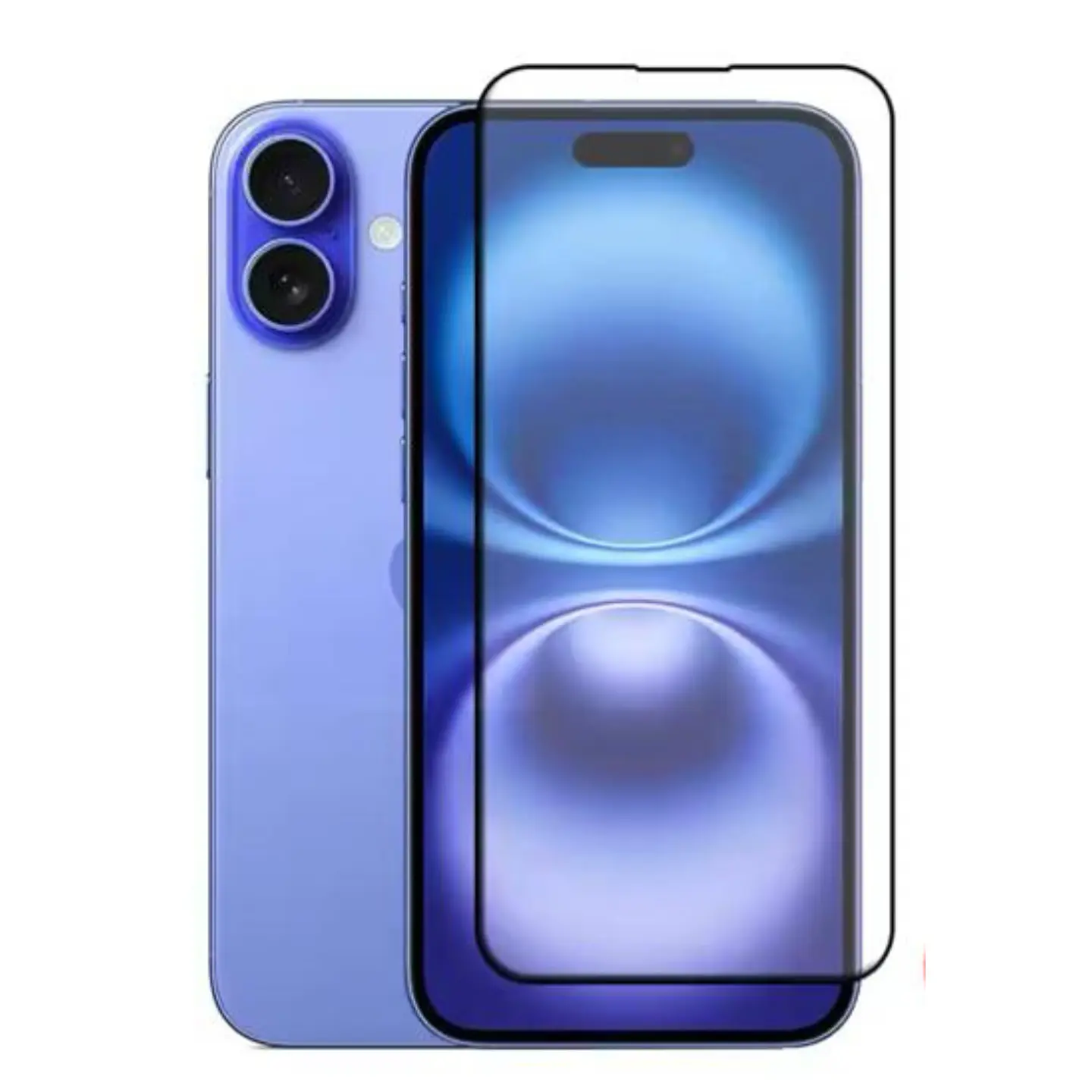 Lámina de Vidrio Completa Para iPhone 16 Plus 1