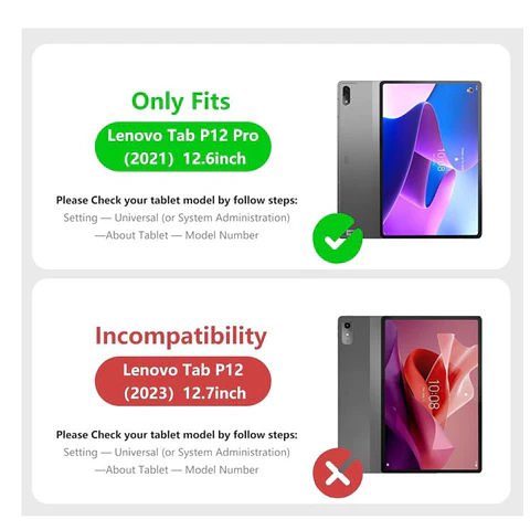 Lámina De Vidrio Templado Para Lenovo Tab P12 Pro - 12.6