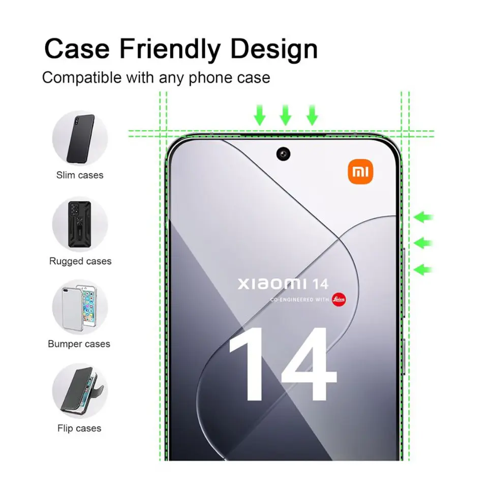 Carcasa Transparente Para Xiaomi 14  3