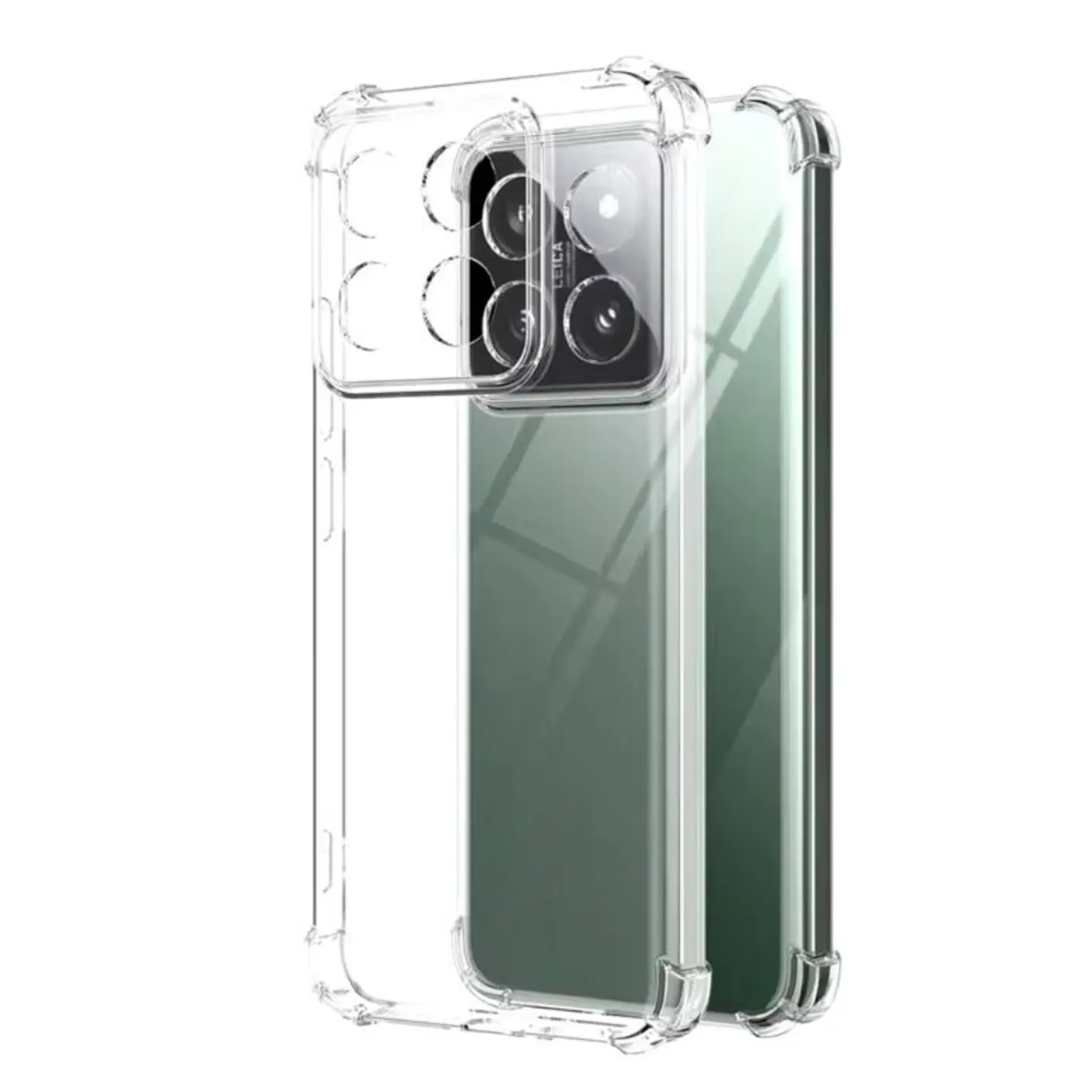 Carcasa Transparente Reforzado Para Xiaomi 14 Pro 1