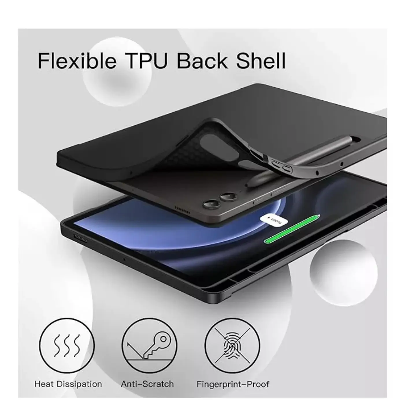Funda Smart Cover Para Tablet Samsung Tab S10 Plus 12.4 5