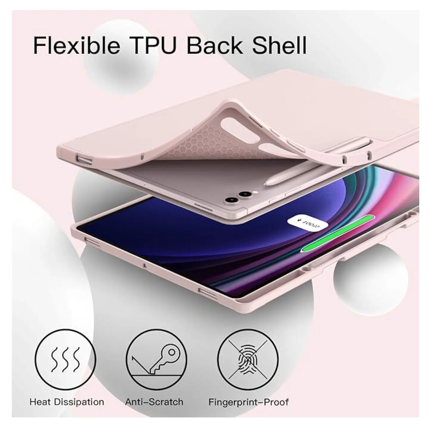 Funda Smart Cover Para Para Samsung Galaxy Tab S10 Ultra 14.6  16