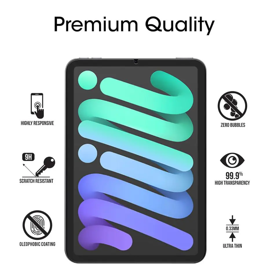 Lámina De Vidrio Para iPad Mini 7 2024 3