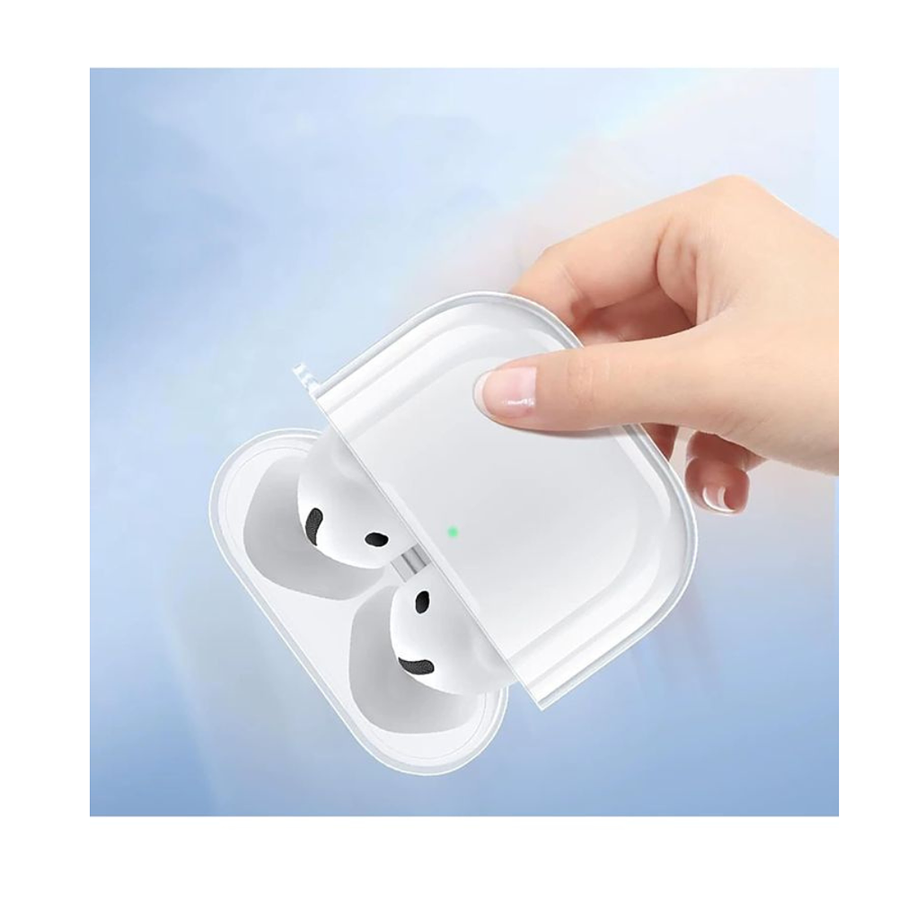 Carcasa Funda Transparente Tpu Silicona Para AirPods 4 2024