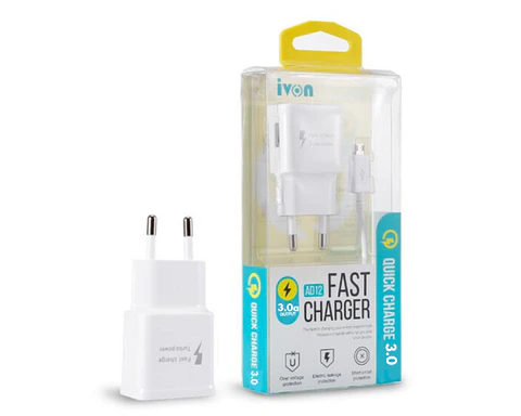 Cargador USB-C carga rápida 3.0A