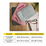 Funda Bolso estuche Acolchada para iPad / Tablet de Hata 13 Pulgadas 