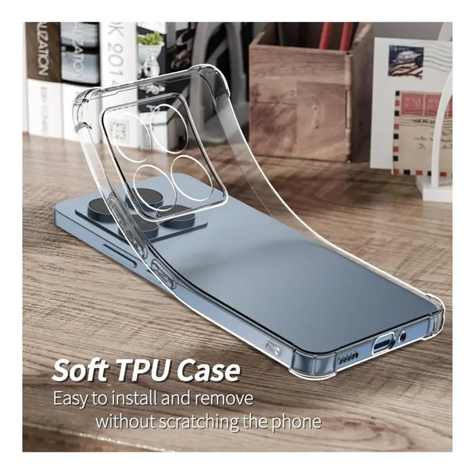 Carcasa Transparente Para Xiaomi 14T  2