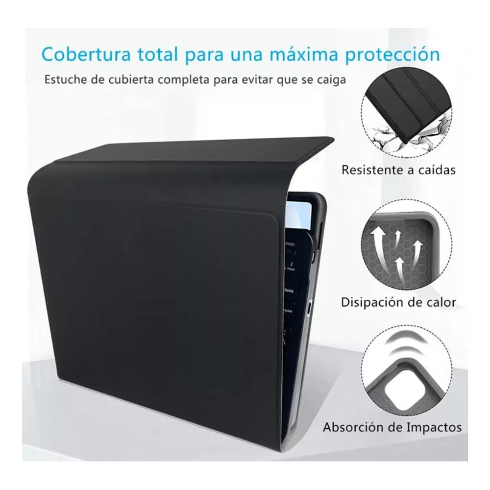 Funda Con Teclado y Touchpad (mouse) Para iPad Pro 13 M4 2024 