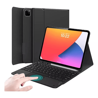 Funda Para iPad Pro 11 M4 + Teclado Español Con Touchpad