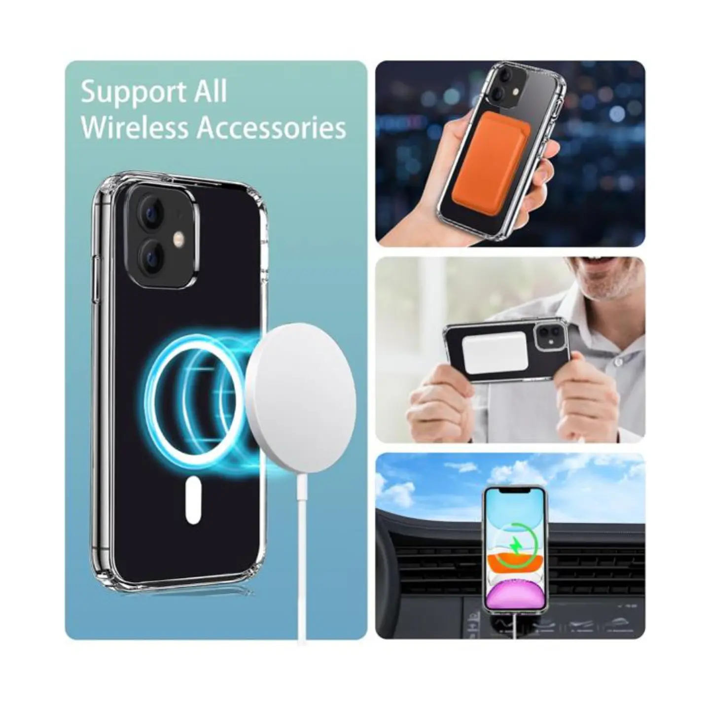 Carcasa Magnética Magsafe Para iPhone 11 2