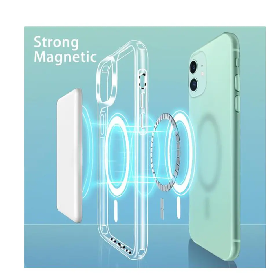 Carcasa Magnética Magsafe Para iPhone 11 5