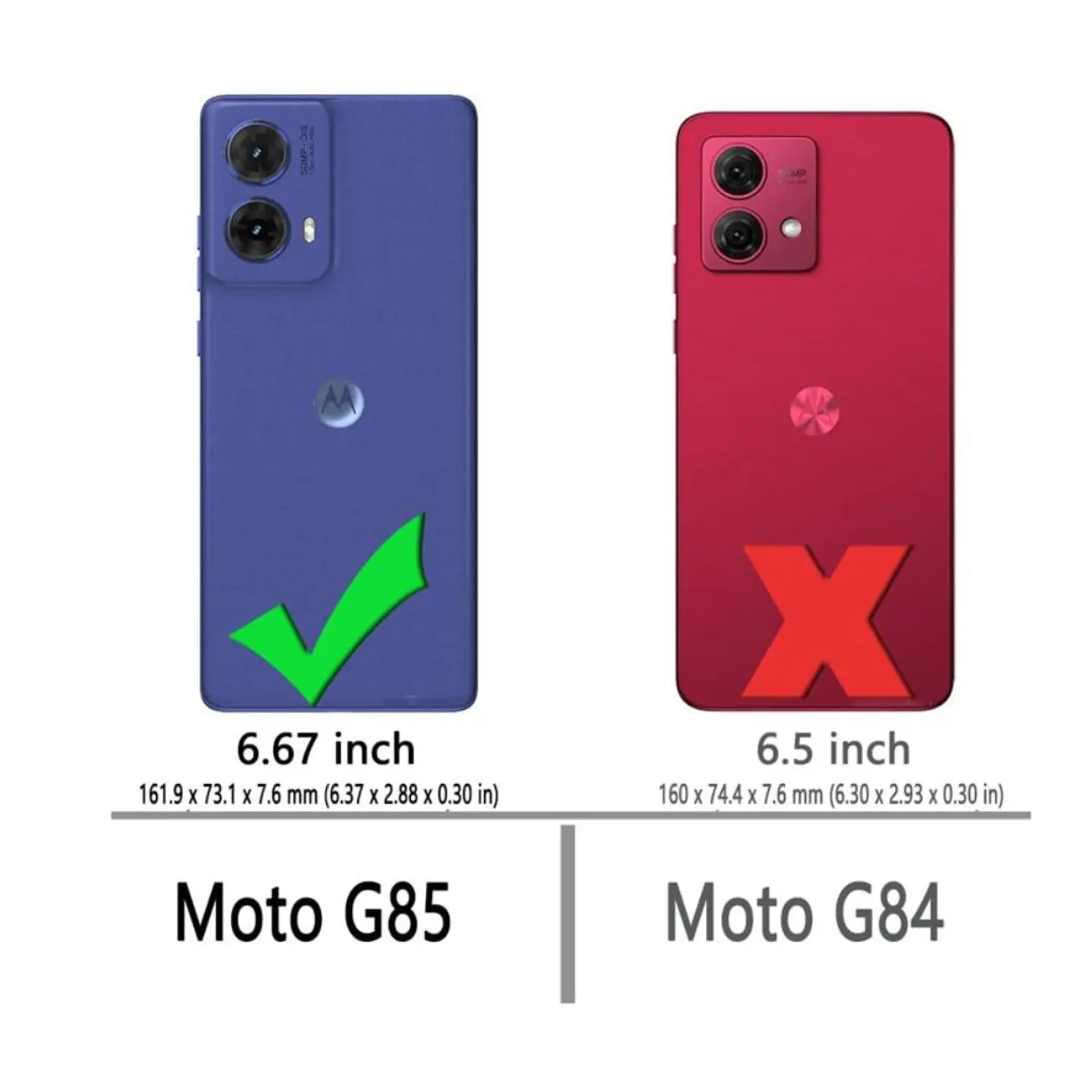 Carcasa Transparente Para Motorola G85 2