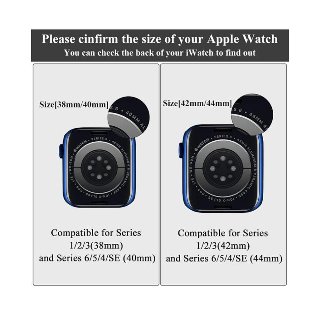 Correa Protectora Silicona Para Apple Watch  42, 44, 45 mm