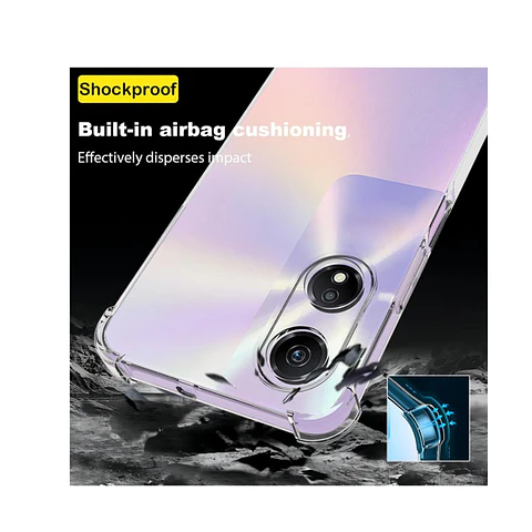Carcasa Transparente Reforzado Para Honor X5 Plus