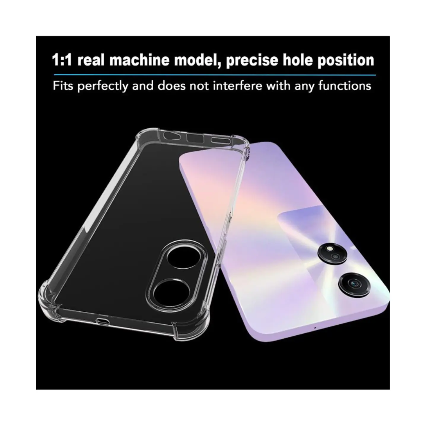 Carcasa Transparente Reforzado Para Honor X5 Plus 3