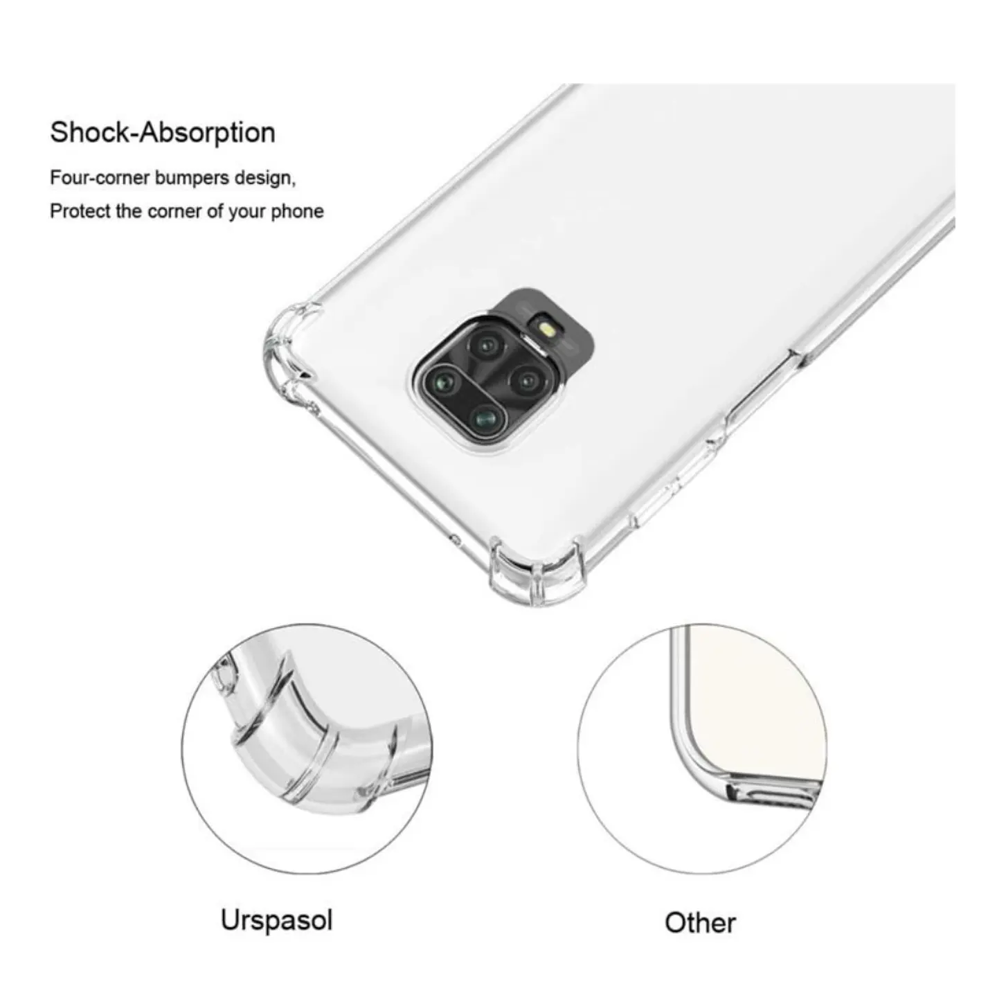 Carcasa Transparente Para Xiaomi Note 9  2