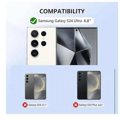 Carcasa silicona color Para Samsung S24 Ultra 