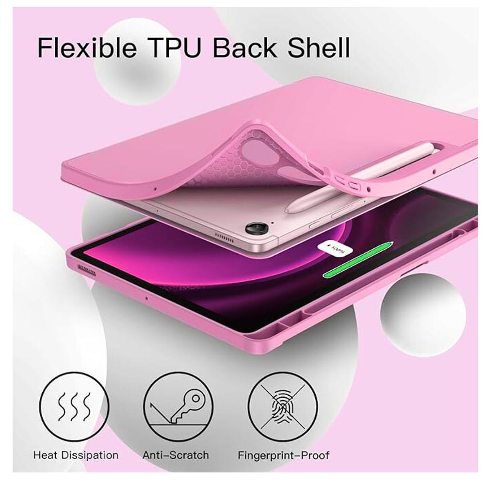 Funda Carcasa Smart Cover Para Tablet Samsung S9 / S9 Fe 10.9" 