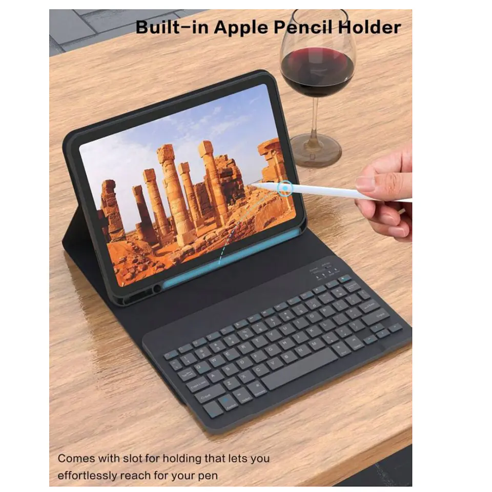  Funda Con Teclado Español Para iPad Mini 6 Gen (8.3)  9