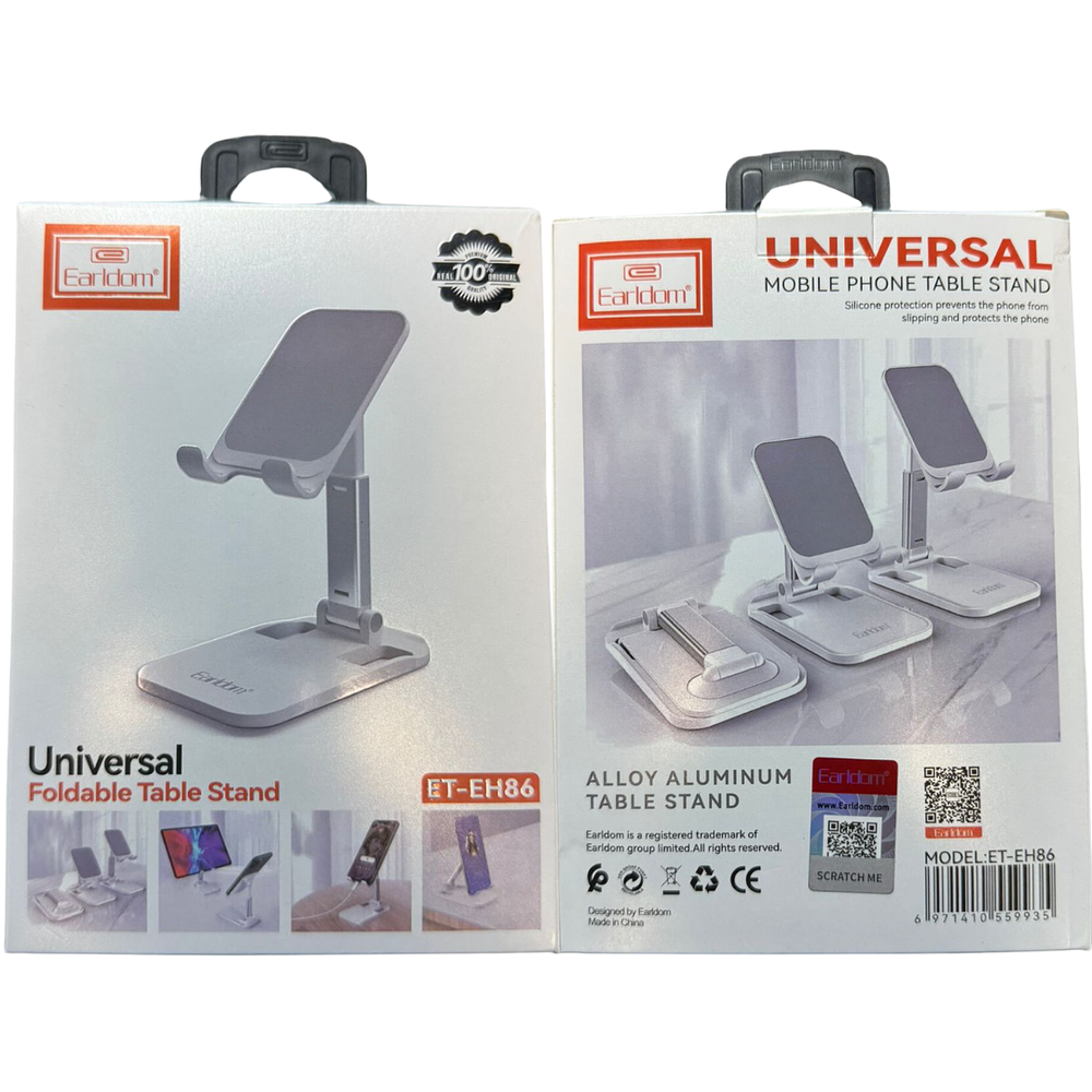 Base Soporte Para Tablet Celular Ajustable Mesa Plegable