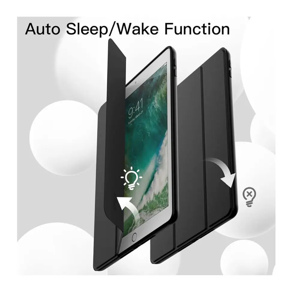 Funda Smart Cover Con Ranura Para iPad 9.7 5ta/6ta Generacion 5