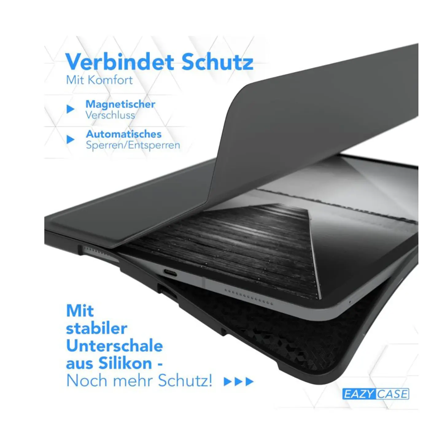 Funda Smart Cover Con Ranura Para iPad Pro 11 2018 2020 2021 2022 4