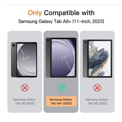 Funda Antigolpes Armadura Para Samsung Tab A9+ Plus 11