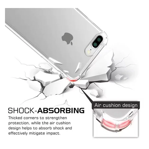 Carcasa Transparente Para iPhone 7 Plus - 8 Plus