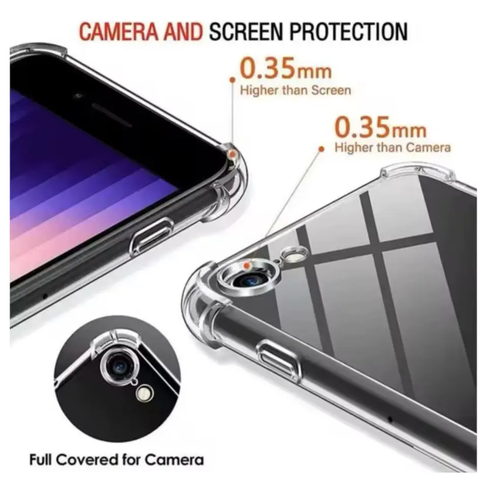 Carcasa Transparente Para iPhone 7 - iPhone 8 / iPhone SE 2020 - 2022 3
