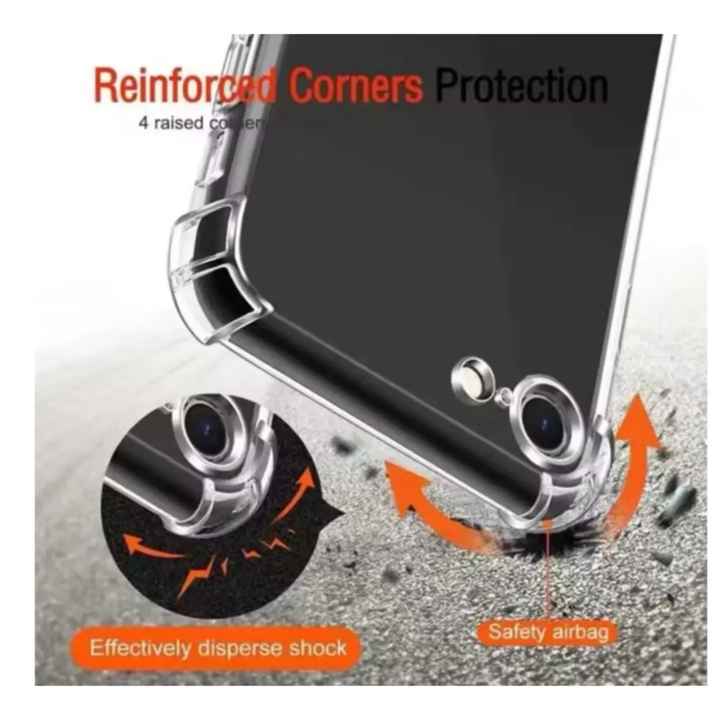 Carcasa Transparente Para iPhone 7 - iPhone 8 / iPhone SE 2020 - 2022 5