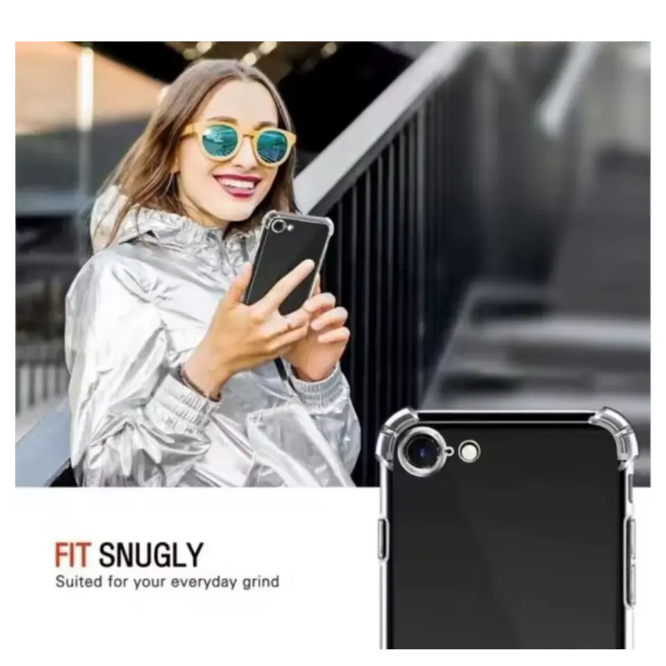 Carcasa Transparente Para iPhone 7 - iPhone 8 / iPhone SE 2020 - 2022 6